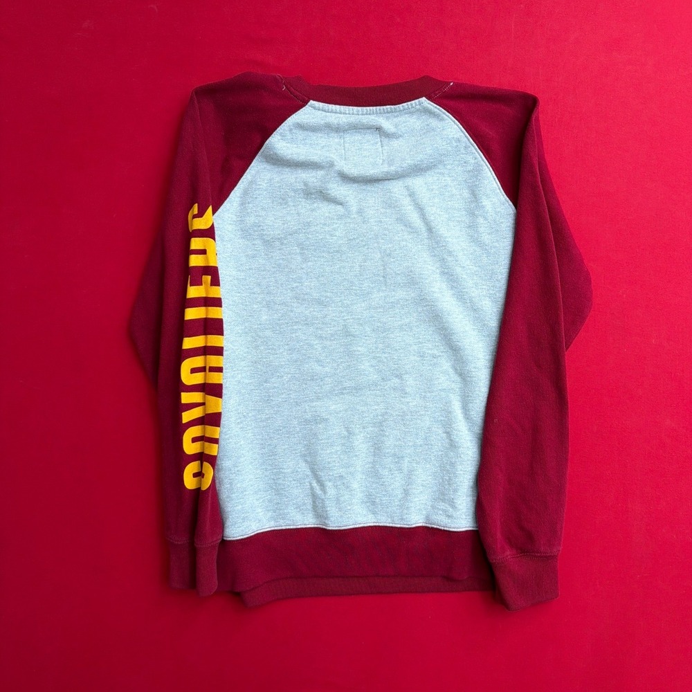 VTG Style NBA Cleveland Cavaliers Men's Small Big AOP Logo Maroon Grey Yellow - Picture 7 of 7
